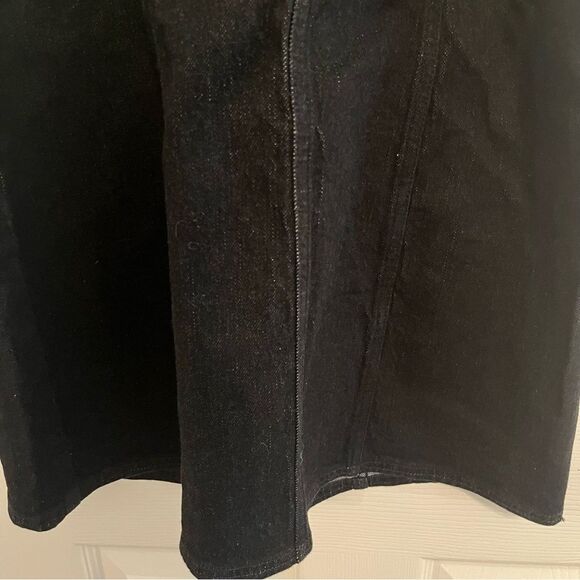 Anthropologie Denim Strapless Bodycon Dress NWT - Picture 5 of 13